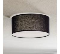 TK Lighting Plafoniera Rondo, nera, Ø 30 cm TK Lighting