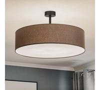 TK Lighting Plafoniere Rondo con distanza, grigio Ø 60cm TK Lighting