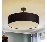 TK Lighting Plafoniere Rondo con distanza, grigio scuro Ø 60cm TK Lighting