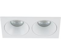 TK Lighting Prisma lampada da incasso 2x10 W bianco 10580