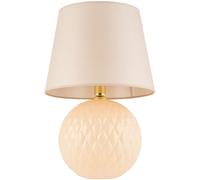 TK Lighting Santana lampada da tavolo 1x15 W beige 5591