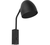 TK Lighting Soho lampada da parete 1x15 W nero 4167