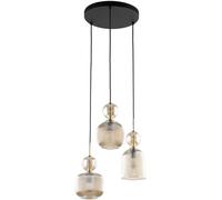 TK Lighting Sophia Cognac lampada sospesa 3x10 W marrone-ambra 11041