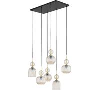 TK Lighting Sophia Cognac lampada sospesa 6x10 W marrone-ambra 11044
