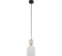 TK Lighting Sophia Cognac White lampada sospesa 1x10 W bianco-oro 11020
