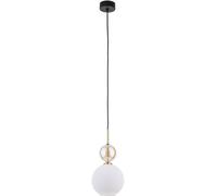 TK Lighting Sophia Cognac White lampada sospesa 1x10 W bianco-oro 11590