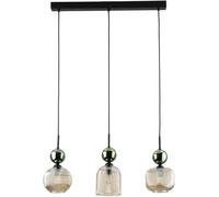 TK Lighting Sophia Green Cognac lampada sospesa 3x10 W verde-marrone 11147