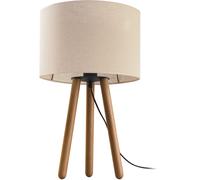 TK Lighting Tokyo lampada da tavolo 1x15 W legno-beige 5291