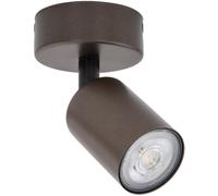 TK Lighting Faretto da soffitto Top, regolabile, marrone, 1 luce TK Lighting
