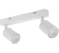 TK Lighting Top lampada da soffitto 2x10 W bianco 6198