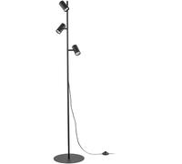 TK Lighting Top lampada da terra 3x10 W nero 16064