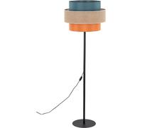 TK Lighting Trio lampada da terra 1x15 W nero 6452