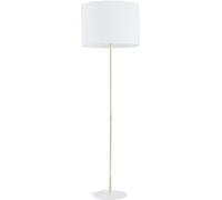 TK Lighting Umberto lampada da terra 1x15 W bianco 16033