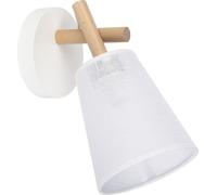 TK Lighting Vaio lampada da parete 1x15 W bianco-legno 818