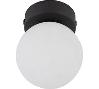 TK Lighting Vox lampada da soffitto 1x8 W nero 5613