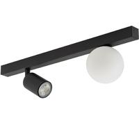 TK Lighting Vox lampada da soffitto 2x10 W nero 10000