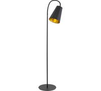 TK Lighting Wire lampada da terra 1x15 W nero-oro 1099