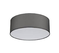 TK Plafoniera RONDO, paralume in tessuto, lampada da soffitto rotonda, E27, supporto magnetico, lampada da soggiorno, camera da letto