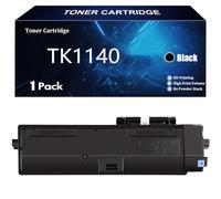 TK1140 Cartuccia Toner per Kyocera TK1140 TK-1140 TK 1140 Compatibile per Kyocera ECOSYS M2035dn M2535dn FS-1035MFP FS-1135MFP Stampanti con Chip,Black-1 Pack