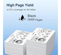 TK1260 Cartuccia Toner ad Alta Capacità per Kyocera TK1260 TK-1260 TK 1260 Compatibile per Kyocera ECOSYS PA4000wx PA4000x Stampante con Chip,Black-1 Pack