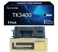 TK3400 Cartuccia Toner di Ricambio per Kyocera TK3400 TK-3400 TK 3400 Compatibile per Kyocera ECOSYS PA4500x MA4500x MA4500fx Stampante con Chip,Black-1 Pack