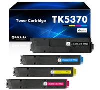 TK5370 Cartuccia di toner compatibile per Kyocera TK-5370 Ecosys PA3500cx MA3500cix MA3500cifx TK-5370K TK-5370C TK-5370M TK-5370Y Inchiostro Stampante (Nero Ciano Magenta Giallo, 4-Confezione)