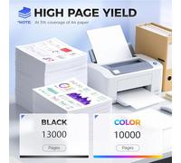 TK5380 Cartuccia Toner ad Alta Capacità per Kyocera TK5380 TK-5380K TK-5380C TK-5380Y TK-5380M Compatibile per Kyocera ECOSYS MA4000cifx MA4000cix PA4000cx Stampanti con Chip,Magenta-1 Pack