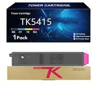 TK5415 Cartuccia Toner di Ricambio per Kyocera TK5415 TK5415K TK5415C TK5415Y TK5415M per Kyocera ECOSYS PA4500ci MA4500ci Stampante con Chip,M-1 Pack