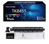 TK8455 Cartuccia Toner di Ricambio per Kyocera TK8455 TK8455K TK8455C TK8455Y TK8455M Compatibile per Kyocera TASKalfa MZ2501ci MZ3501ci Stampanti con Chip,Black-1 Pack