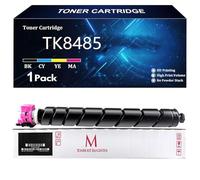 TK8485 Cartuccia Toner di Ricambio per Kyocera TK8485K TK8485C TK8485Y TK8485M Compatibile per Kyocera TASKalfa MZ4001ci MZ50001ci MZ6001ci MZ7001ci Stampante con Chip,M-1 Pack
