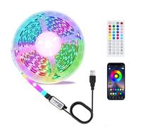 TK99SW Striscia LED 3 metri, TV Retroilluminazione USB Smart RGB LED Striscia, Con IR Telecomando E Controllo App Modalità Di Temporizzazione Sincronizzazione Musica, Per TV/PC Monitor Decorazione