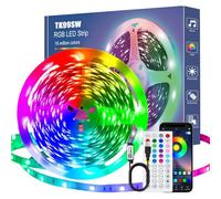 TK99SW Striscia Led 9 Metri, Luci camera da letto, Controllo App e Telecomando IR, Cambia Colore con la Musica, Luci Colorate per Casa, Decorazioni, Cucina, Bar, Festa