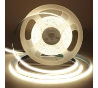 TK99SW Striscia LED COB 4M, 4000K bianco naturale, autoadesiva, con alimentatore di rete per la decorazione della stanza, pannelli acustici, illuminazione cucina