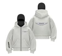 TKAJHPAH Felpa Cappuccio E Passamontagna da Uomo per A.s.t.o.n M.a.r.Ti.n Capispalla Casual con Cerniera Intera Doppio -QHS||l
