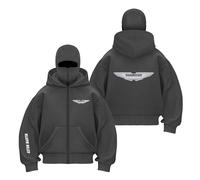 TKAJHPAH Felpa Cappuccio E Passamontagna da Uomo per A.s.t.o.n M.a.r.Ti.n Capispalla Casual con Cerniera Intera Doppio -HuiS||XX_l
