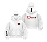 TKAJHPAH Felpa con Cappuccio E Passamontagna Comoda da Uomo per B.i.m.o.t.a Abbigliamento Sportivo Giacca Allenamento Giacche Antivento-BaiS||x_l