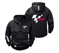 TKAJHPAH Felpe con Cappuccio A Maniche Lunghe da Uomo per M.o.to.G.P Comode Tasche Giacche Allenamento Semplici Capispalla Stampati Maglioni Tute-HeiSe||s