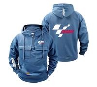 TKAJHPAH Felpe con Cappuccio A Maniche Lunghe da Uomo per M.o.to.G.P Comode Tasche Giacche Allenamento Semplici Capispalla Stampati Maglioni Tute-LanSe||s