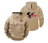 TKAJHPAH Felpe con Cappuccio A Maniche Lunghe da Uomo per M.o.to.G.P Comode Tasche Giacche Allenamento Semplici Capispalla Stampati Maglioni Tute-KQiSe||s