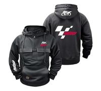 TKAJHPAH Felpe con Cappuccio da Uomo Stampate per M.o.to.G.P Capispalla Morbidi Magliette Mezza Zip Cappotti Sportivi Maglioni Giacche Primaverili E Autunnali-SHuiSe||s