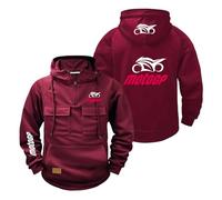 TKAJHPAH Felpe con Cappuccio Grafiche da Uomo per M.o.to.G.P Tasca Felpa Mezza Cerniera Giacche Fitness Cappotti Casual Abbigliamento Palestra Primaverile-JHonSe||s