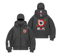 TKAJHPAH Felpe con Cappuccio Passamontagna da Uomo per B.i.m.o.t.a Fitness Coat Outwear Tops Manica Lunga Zip Intera Street Wear Giacca Comoda Tasche -HuiS||m