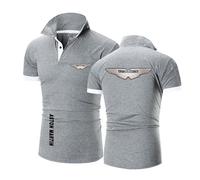 TKAJHPAH Magliette Polo da Uomo per A.s.t.o.n M.a.r.Ti.n Active Soft T-Shirt Semplici Stampate Tee Top Abbigliamento Rugby Mezza Manica Colletto Manica Corta-QHS||XL