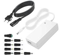 TKDY 12V 5A Adattatore di alimentazione, AC 100-240V a 12 Volt 5 Amp 4A 3A 2A 1A Trasformatore per LED Strip Light DVR NVR Sistema di telecamere di sicurezza CCTV Accessori