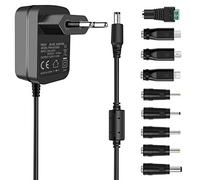 TKDY 5V 3A Adattatore di Alimentazione,5 Volt 3A 2.5A 2A 1.5A 1A 0.5A 0.3A Caricatore da Parete per Tablet Android Webcam Fotocamere Digitali Router Giocattoli Registratore Bluetooth Altoparlante