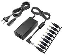 TKDY Caricatore universale per laptop da 65W Adattatore CA da 19V 3.42A per HP Dell Toshiba IBM Lenovo Acer ASUS Samsung Sony Fujitsu Gateway Notebook Ultrabook Chromebook