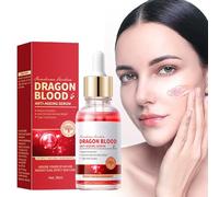 Tkekruh Ganoderma Dragons Blood Anti Wrinkle Siero 30ml, Siero Antirughe Al Sangue Di Drago, Serum Rassodante per il Viso dalle Eccellenti Proprietà Idratanti, Riduci Le Linee Sottili