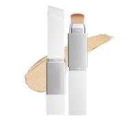 TKGEOUE Fondotinta Coreano Stick Bianco,Stick Correttore e Fondotinta 2 In 1, Fondotinta Coreano Cambia Colore Con Pennello,Fondotinta Anti-Imperfezioni,Crea Un Look Trucco Naturale