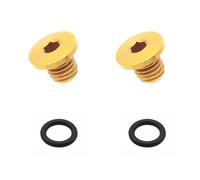 Tkidplw 2lotti, viti per valvole di spurgo per freni per biciclette, di alta qualità, per molteplici componenti dei freni colorati