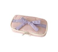 Tkidplw Astuccio grande con fiocco, ad alta capacità, per penne, matite, organizer da viaggio, per studenti, donne, scuola, ufficio, materiale scolastico, B